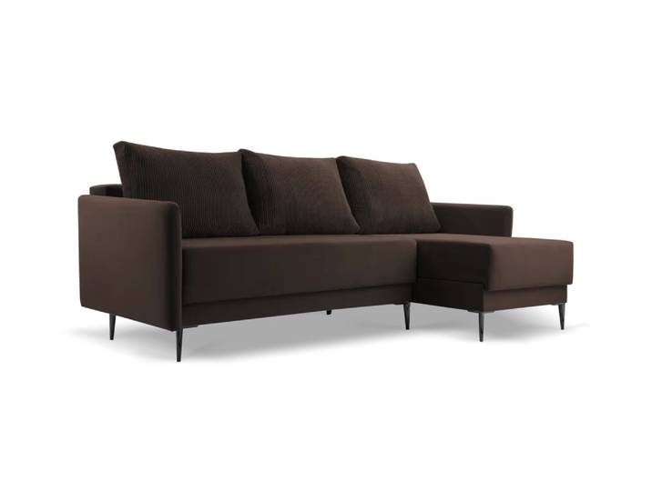Ecksofa PEDRO Rechts Braun (Kronos 06, Poso 06)