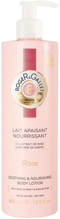 Roger et Gallet Lait Corps Apaisant Nourrissant Rose