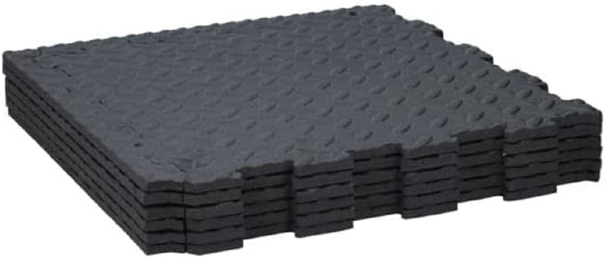 Set van 6 blauwe waterdichte en antislip vloerbescherming matten