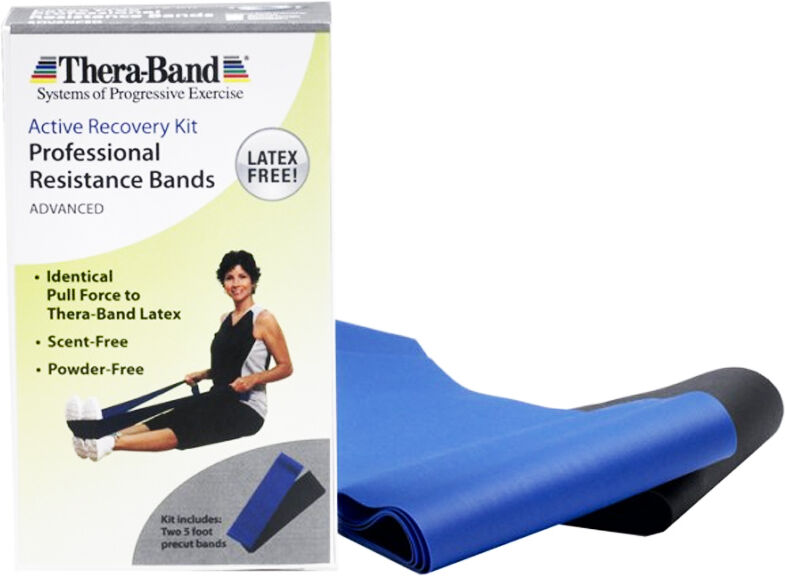 Pack de 2 Fitas Elásticas Thera-Band Advanced Latex Free (sem látex): Resistência extra forte e forte especial