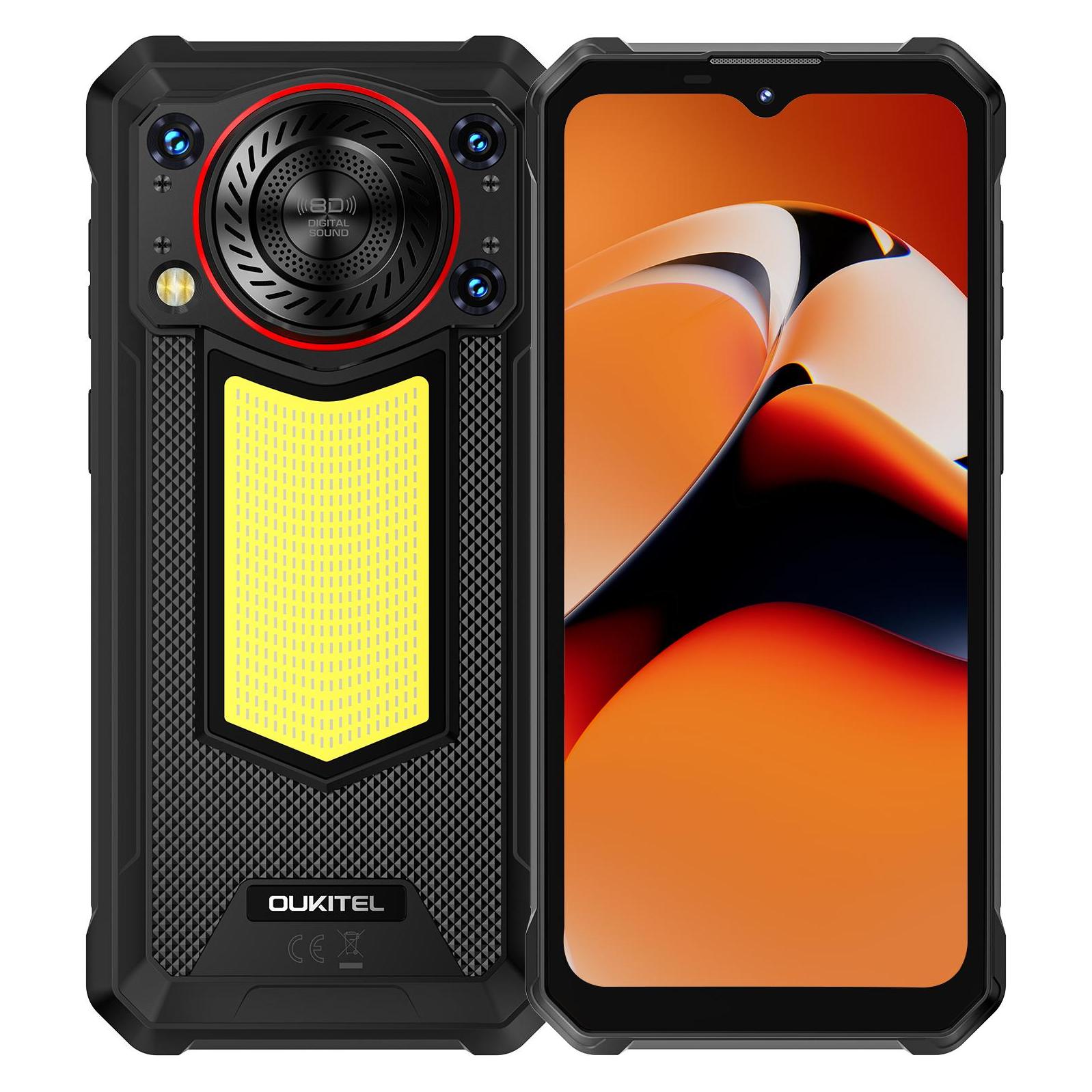 Oukitel WP53 Pro Phone, 256GB/8GB, black (256 GB, Schwarz, 6.52", Dual SIM, 4G) (WP53Pro-BK/OL)