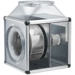 Helios Abluftbox GBW EC 450 T120 Gigabox EC ? 6250 m3/h ? 120 °C ? DN 400 ? 230 ...
