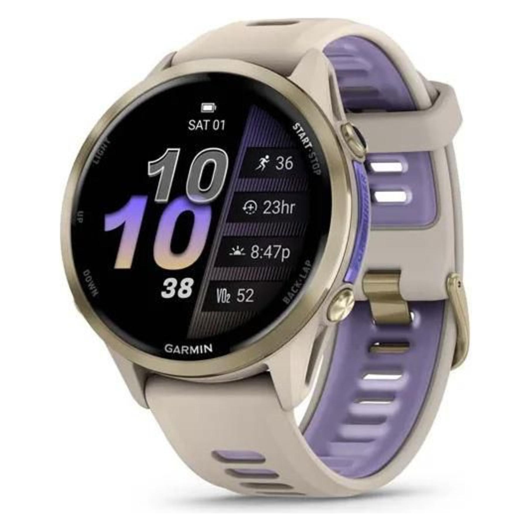Garmin Forerunner 970 (47 mm, Kunststoff, Grau, Violett, ohne SIM) (010-02969-12)