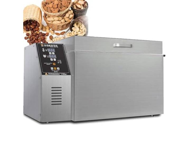 RETRIN 2000g/4000g Elektrischer Kaffeebohnenröster,Kommerzieller & Haushalts Kaffeeröster Nussröster Einstellbare Temperatur & Timer,Edelstahl Heizrohr,Antihaft-Pfanne,Gleichmäßiges Rösten Type10
