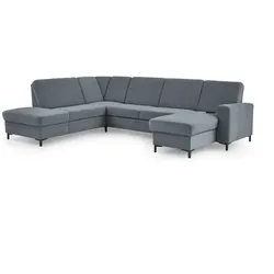 ComfortPlan Wohnlandschaft Canada Stoff Grau Steel