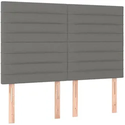 vidaXL, Boxspringbett, Damenia (Horizontale Streifen) (140 x 200 cm)