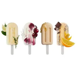 Lékué Ice Cream, Eisformen, Mehrfarbig