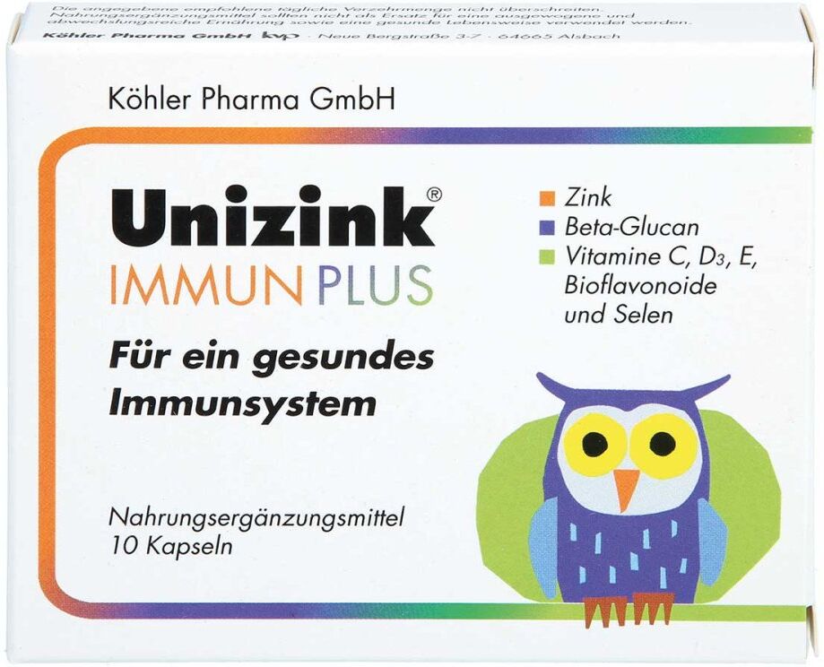 Unizink Immun Plus Kapseln