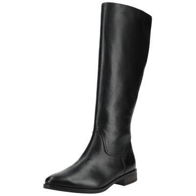 Stiefel PAUL GREEN "Paul Green Stiefel Leder", Damen, Gr. 36, schwarz, Leder, Schuhe Stiefel