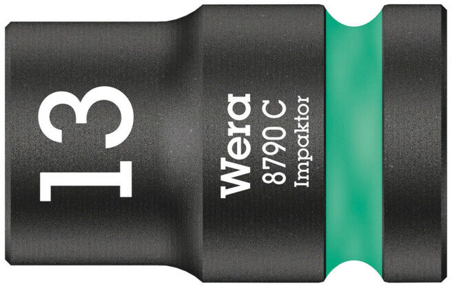 Douille Wera 8790 C percuteur 1/2 pouce, 13 x 38 mm (05004570001)