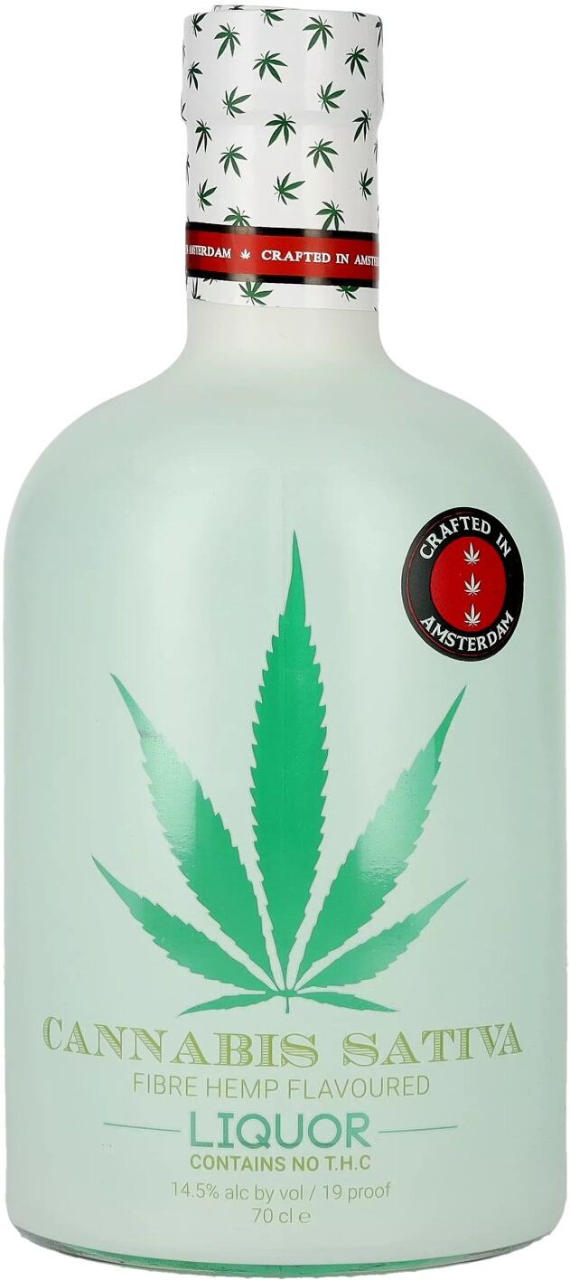 Cannabis Sativa Spirits Cannabis Sativa Fibre Hemp Flavoured LIQUOR 14,5% Vol. 0,7l