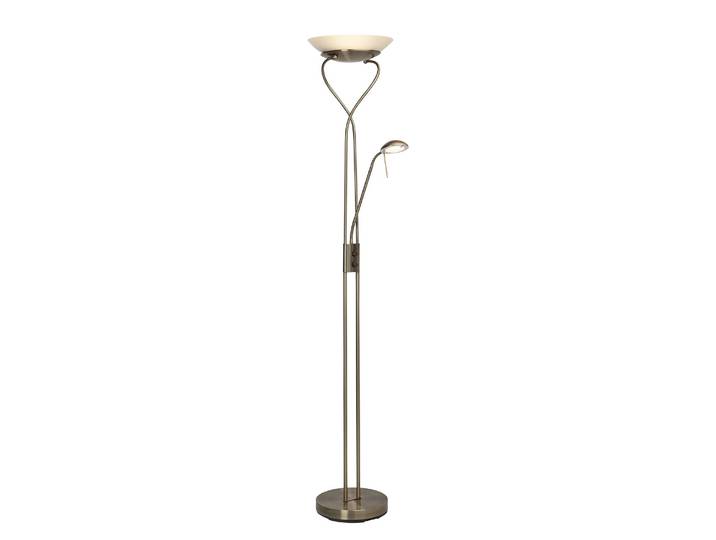 LED-Deckenfluter Ollie Ø 32cm Braun/Messing Hauptmaterial: Messing, antik Sekundärmaterial: Glas Nicht austauschbare LEDs
