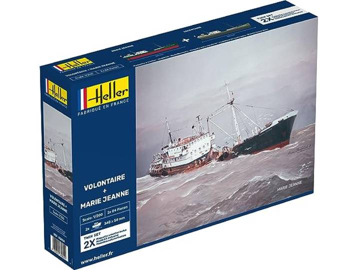 Heller Modelboten: vrijwilliger Marie en Marie Jeanne