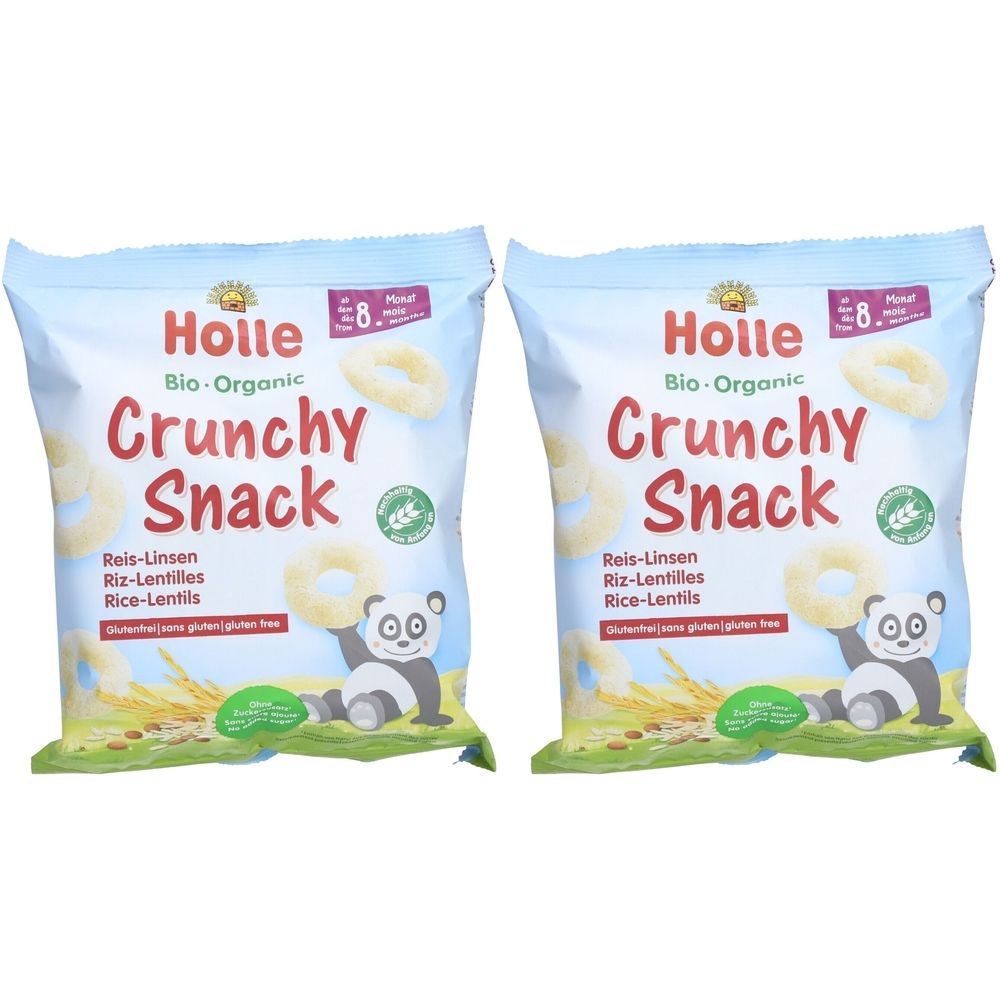 Holle Bio Kinder Knuspersnack Reis-Linsen x2 2x25 g Sonstige