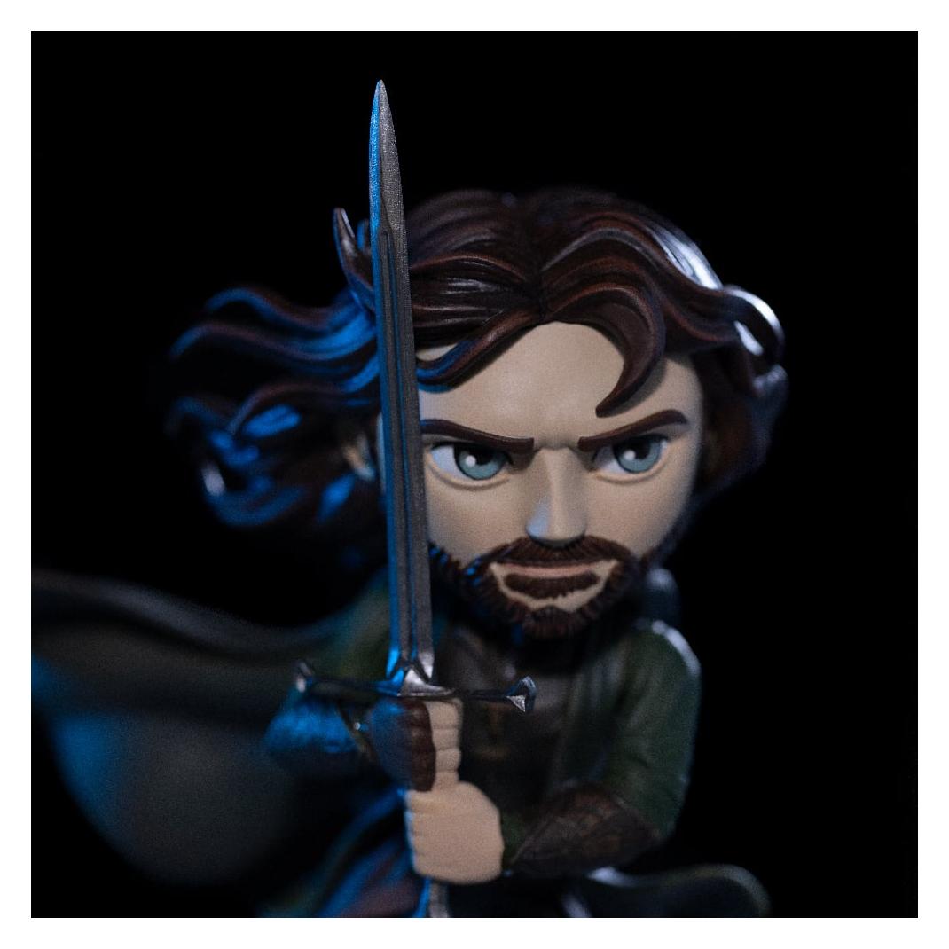 Iron Studios Herr der Ringe Mini Co. PVC Figur Aragorn 17 cm (WBLOR98223-MC)