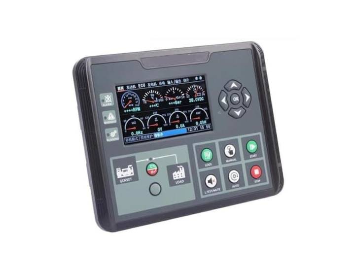 Dieselgenerator-Auto-Controller-Panel, Passend for DC70D DC70D DC72D DC70DR 4,3 Zoll LCD AMF RS485 Generator Panel Fit
