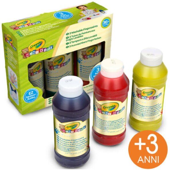 BRINQUEDO CRAYOLA MINIKIDS TINTAS GAR