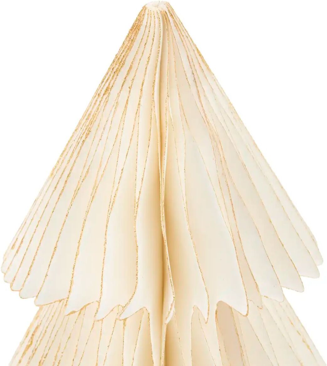 HOME STORY Deko Papier Baum   ¦ creme ¦ Papier ¦ Maße (cm): H: 30