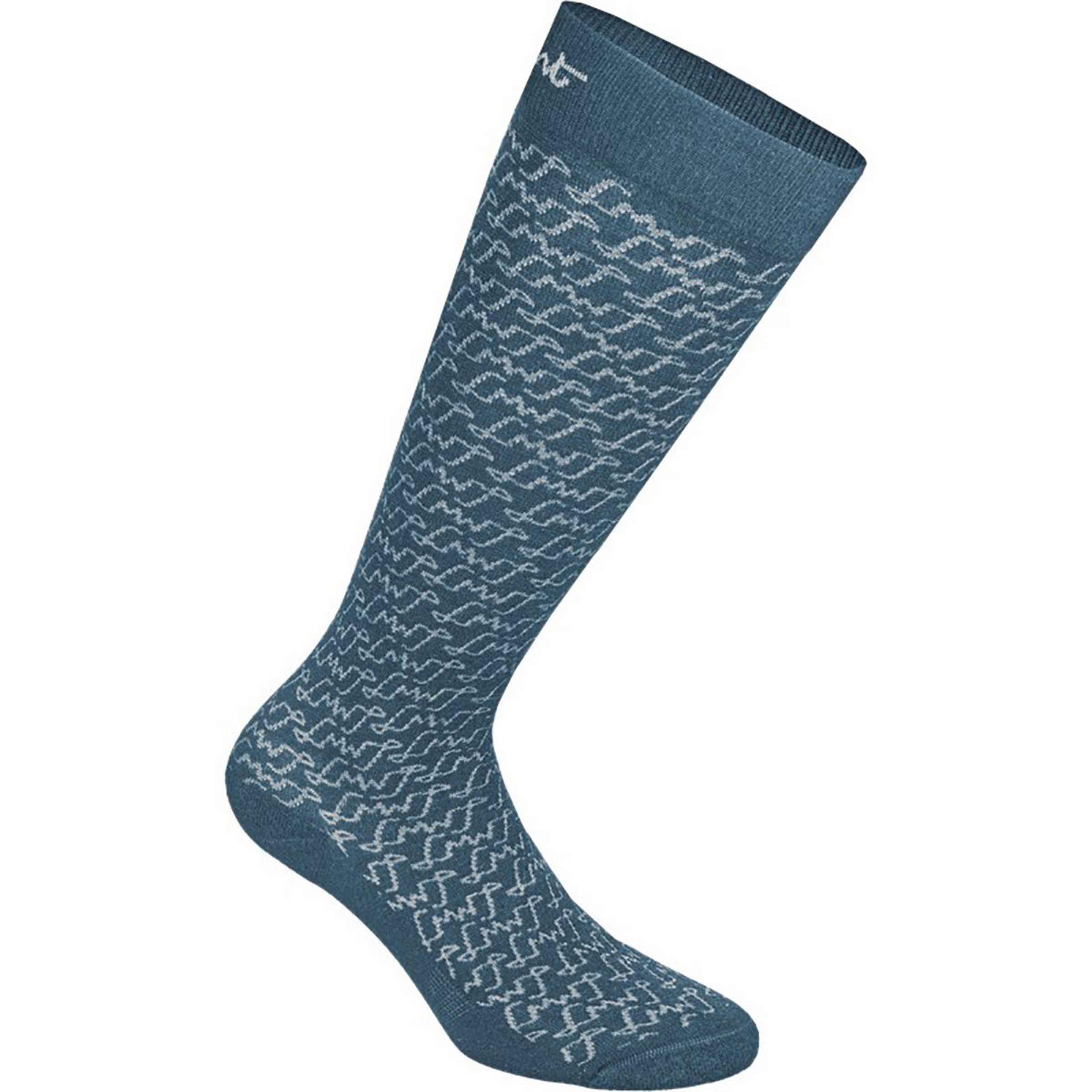 LaMunt Alice Cashmere Damen Wandersocken blau Größe 35 Trekking Widerstandsfähig