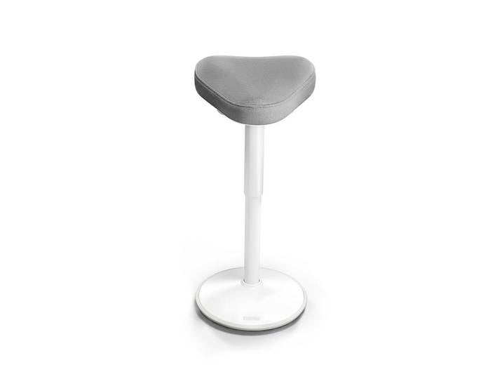 Clouvou Bürohocker Nexus Anthrazit, Metall, Füllung: Schaumstoff, 36x82x36 cm, Büromöbel, Bürostühle, Bürohocker