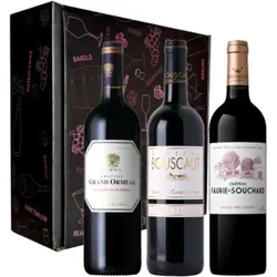 Wein Geschenkset - Bordeaux Jg. 2014 Special - 3 Fl. - 2.25L