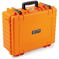 B&W International Outdoor Case 6000 empty (Fotokoffer, 32.60 l), Kameratasche, Orange