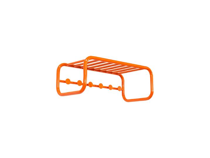 Design Wandgarderobe „Retro“ Pure Orange Spinder Design