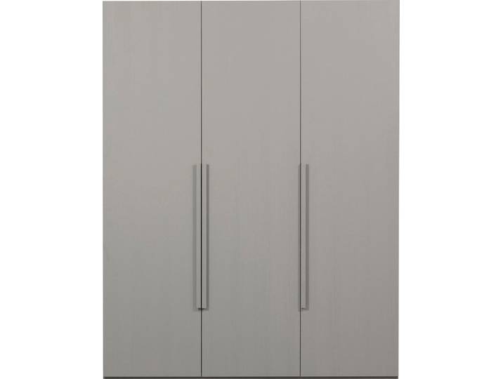 WOOOD Rens Nussbaumdekor lackiert mit Rollführung und sichtbare Maserung H 210 x B 165 x T 58 cm, Wandbefestigung empfohlen, Kombinierbar