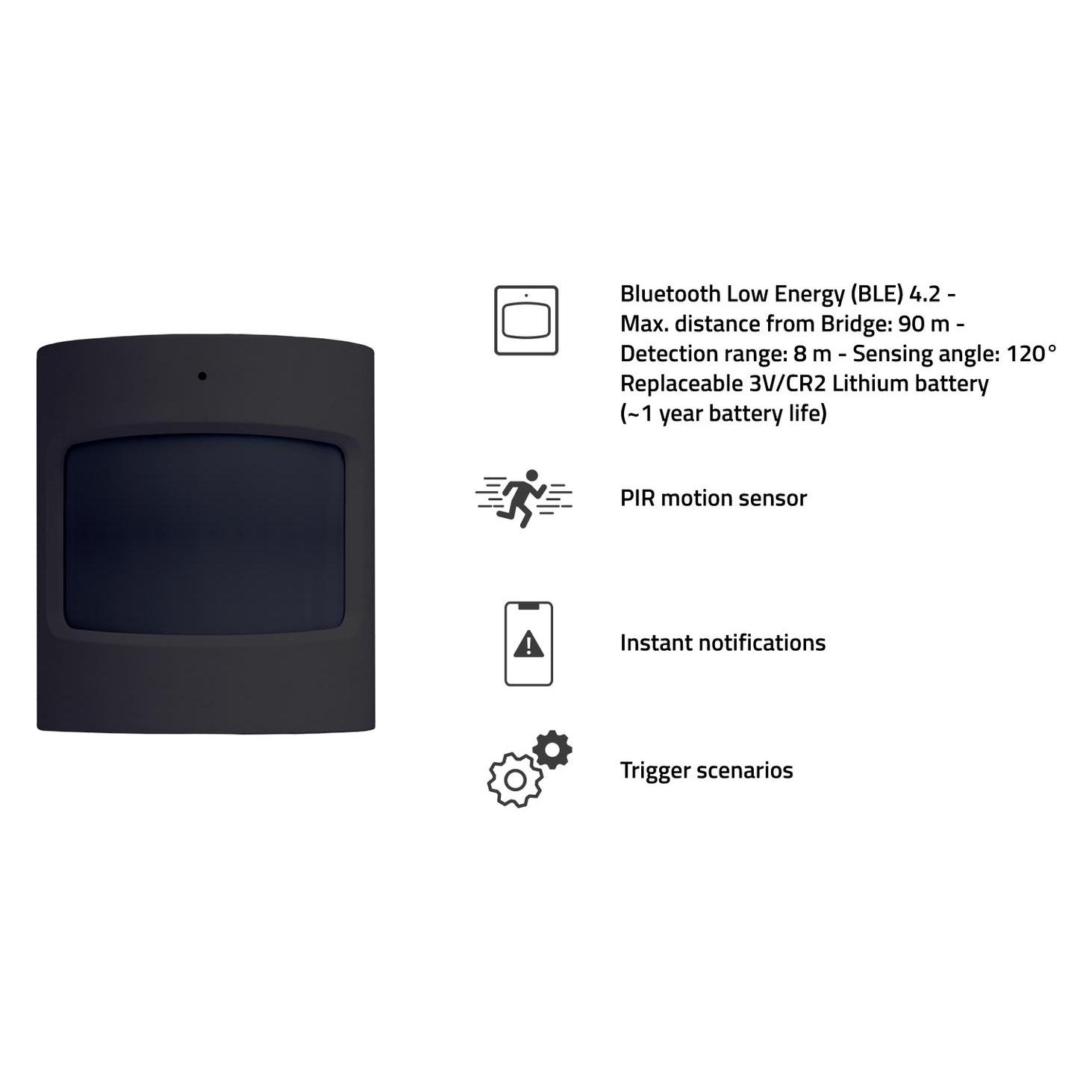 Hombli Smart Bluetooth Sensor Kit Black (8 m) (HBSP-0100)