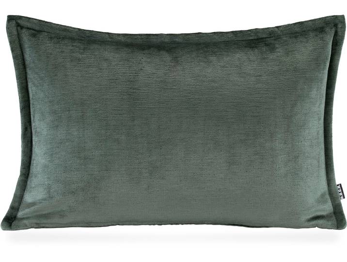 Dekokissen H.O.C.K. Bonanza , grün (hellmint, unifarben), B:60cm H:10cm L:40cm, Obermaterial: 100% Polyester. Füllung: 100% Polyester, Dekokissen_Sitzkissen_Kissenhüllen, Dekokissen, leicht schimmernd, inkl. Füllung, Bezug mit Reissverschluss abnehmbar