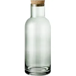 Ragna Flasche 1 l grün aus Glas