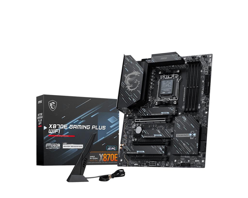 MSI X870E GAMING PLUS WIFI ATX Mainboard - Sockel AM5