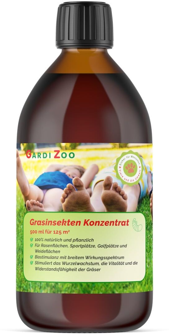 Weitere GardiZoo Grasinsekten-Konzentrat 500 ml wehrt Grasmilben und Zecken ab