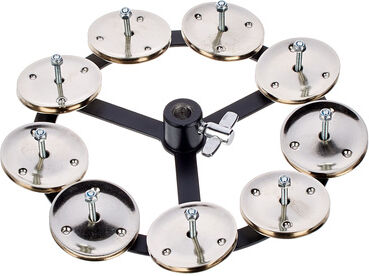 Thomann HTS1 Hi-Hat Tambourine Schwarz