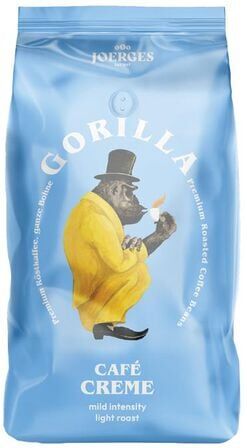 gorillaCoffee Joerges Gorilla Kaffee - Café Crème - 1 Kg - MaxiCoffee