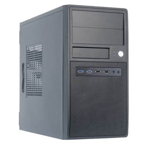 Chieftec CT-04B-350GPB Mini Tower 350 Watt schwarz
