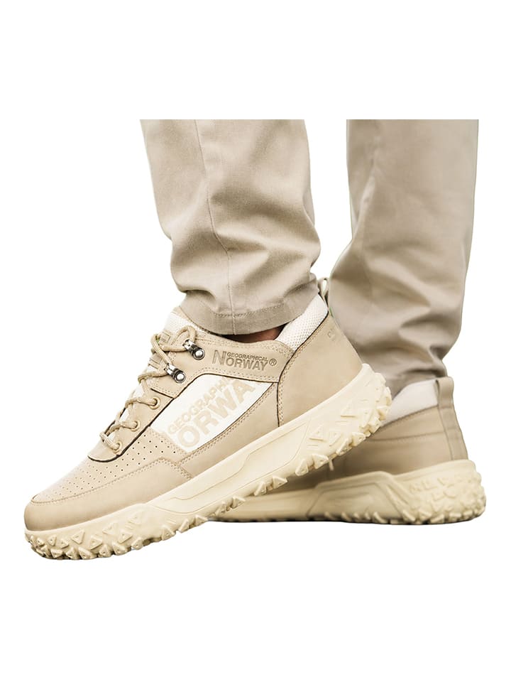 Geographical Norway Sneakers "Opunto" in Beige - 41