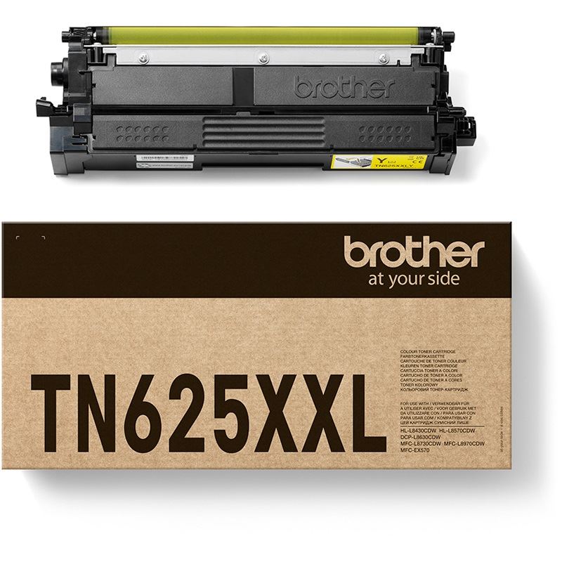 Brother Toner TN-625XXLY Yellow 7500 Seiten nach ISO/IEC 19798