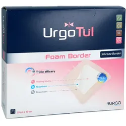 UrgotÜl Foam Border 10x10 Cm Verband 10 St