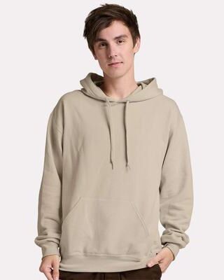Jerzees IC49MR Ultimate CVC Hooded Sweatshirt in Putty size 2XL   60/40 Cotton/Polyester