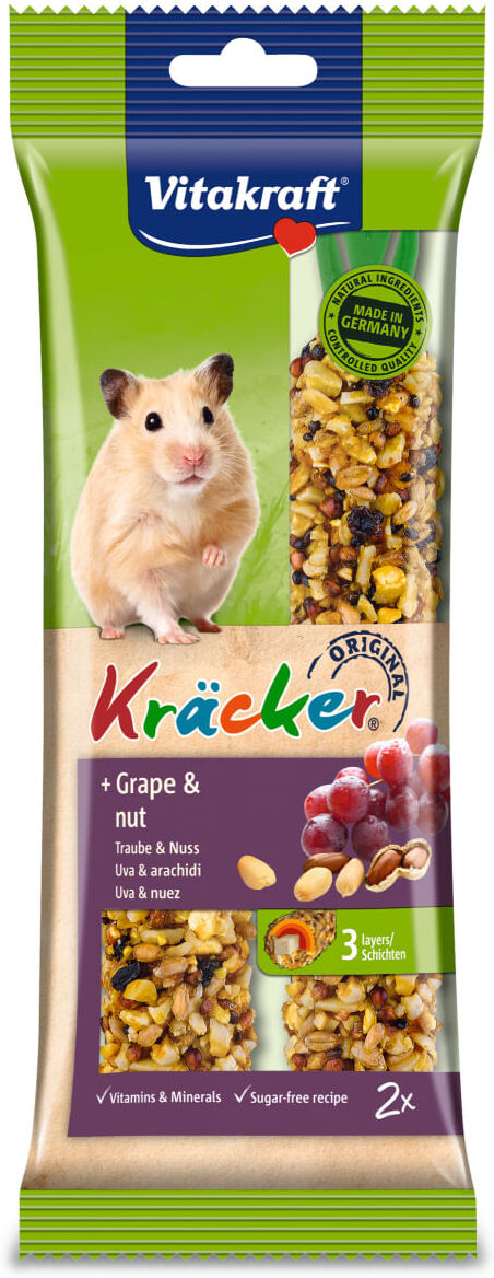 Vitakraft Snack Kracker di Arachidi per Criceti 112G