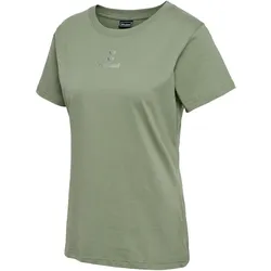 hummel Active Chevrons T-Shirt Damen 6005 - sea spray XS