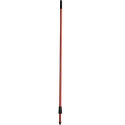 Besenstiel Haug Stahlstiel in-up rot 1300 mm für professionelle und robuste Einsatzbereiche