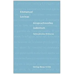 Anspruchsvolles Judentum, Fachbücher von Emmanuel Levinas