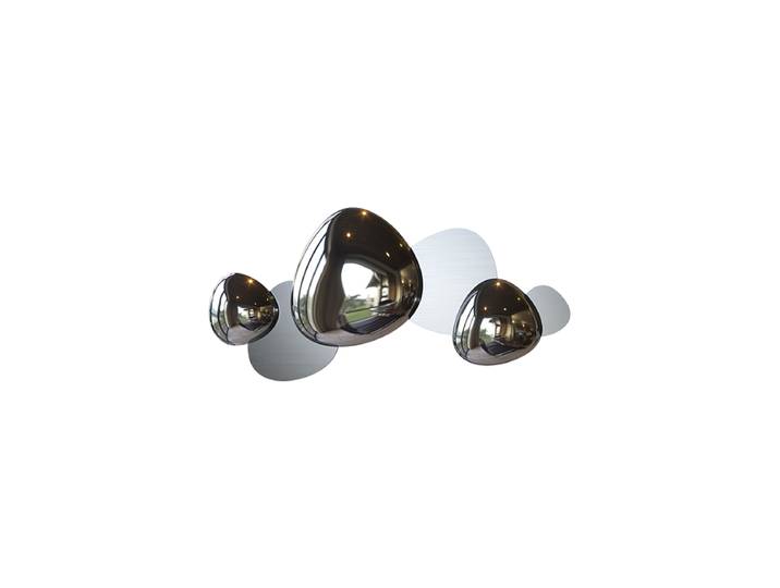 Wide LED Design Wandlampe Jack-Stone Silber Maytoni
