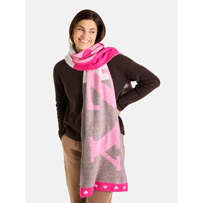Schal LIEBLINGSSTÜCK "MadiL", Damen, Gr. onesize, 830, lovely pink, Polyester, Modetücher Schal