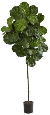 Nearly Natural 6.5' Fiddle Leaf Artificial Tree