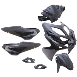 Shots, Motorrad Zubehör, Yamaha Aerox-R 2014 9-delig Zwart Edge