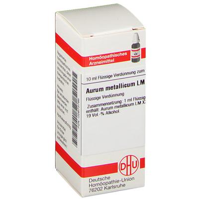 Aurum Metallicum LM XXX Dilution 10 ml