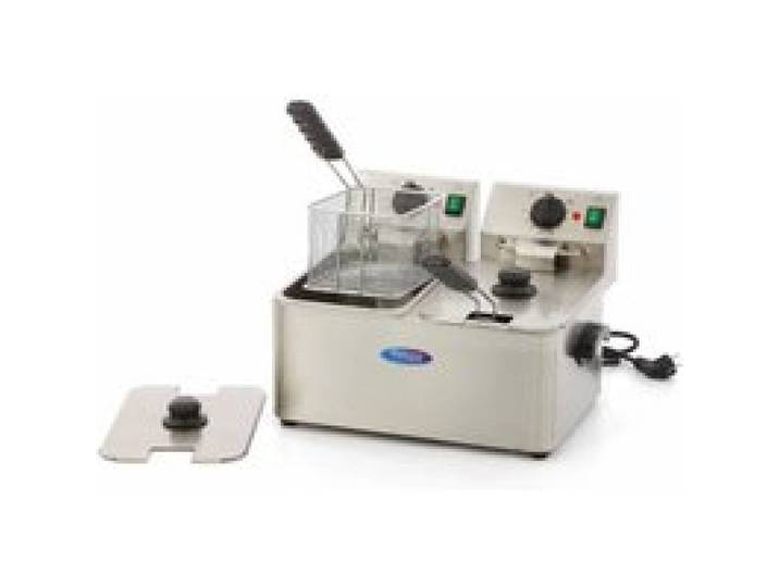 Friteuse professionnelle double 4 + 4L